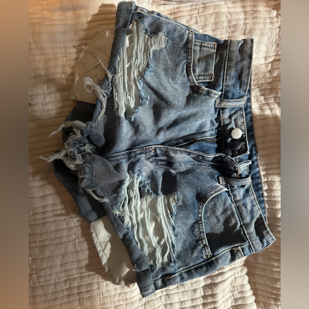jean shorts